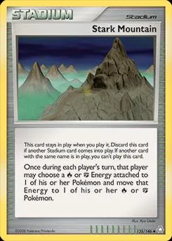 Japanese Cry from the Mysterious Stark Mountain Pokémon card